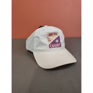 Youth Prince Tennis Velcro Cap White One Size